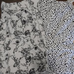 *5 for $20* - Two pair Women’s pajama capri pants size large